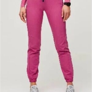 **Limited Edition Zamora high-waisted joggers in Electric
Orchid PXXS